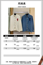 Cream Corduroy Patch Long-Sleeve - Men's