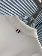 RWB Stripe Cardigan Navy - Men's