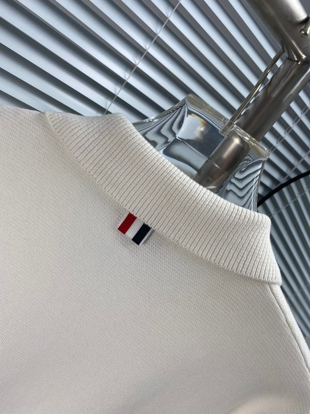 RWB Stripe Cardigan Navy - Men's