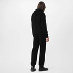Signature Hoodie With Embroidery – it features one of this season’s iconic colors, set off by contrasting white cords – LUX VERSE Luxury Designer Fashion Outlet