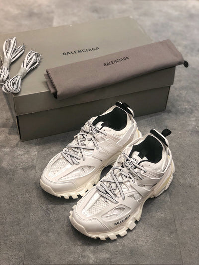 Track White Sneakers