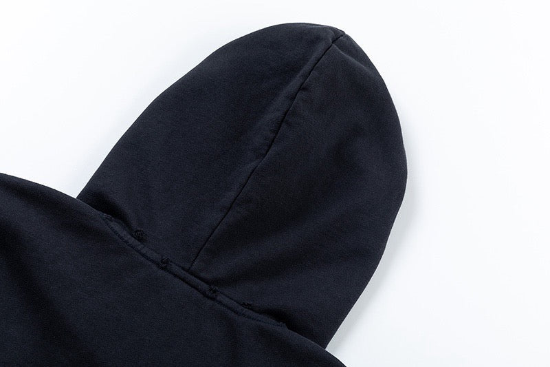 Blue Patch Logo Hoodie - Men's