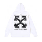 Black Cotton Slogan Pullover - Men's