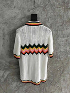 Chevron Knit Shirt - Men's