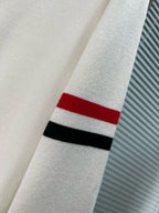 RWB Stripe Cardigan White - Men's