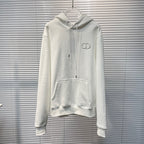 Navy Cotton Plain Pullover - Men's
