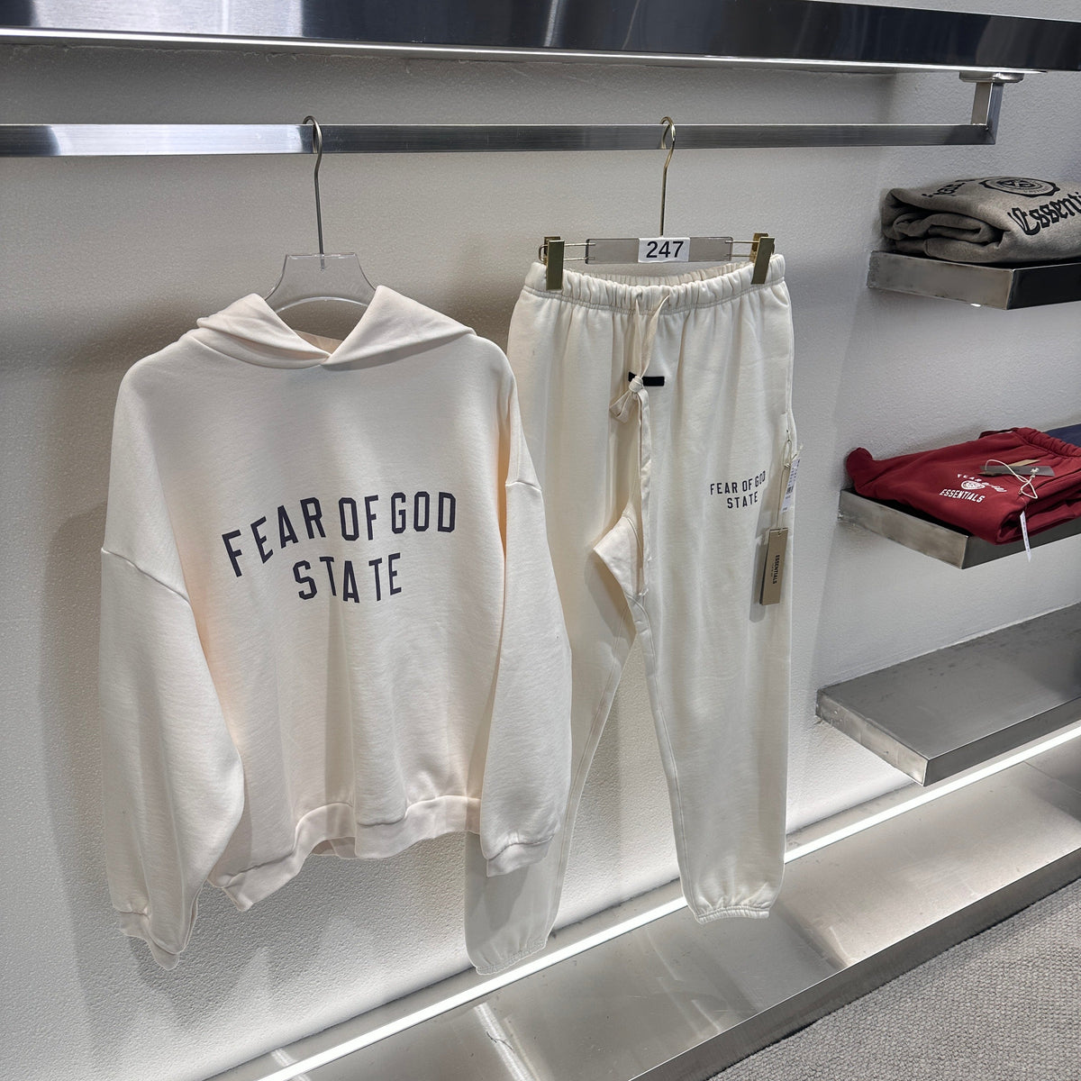Black Cotton Gold Text Pullover - Men's