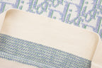 Blue Jacquard Monogram Crewneck - Men's