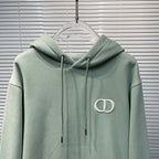 Navy Cotton Plain Pullover - Men's