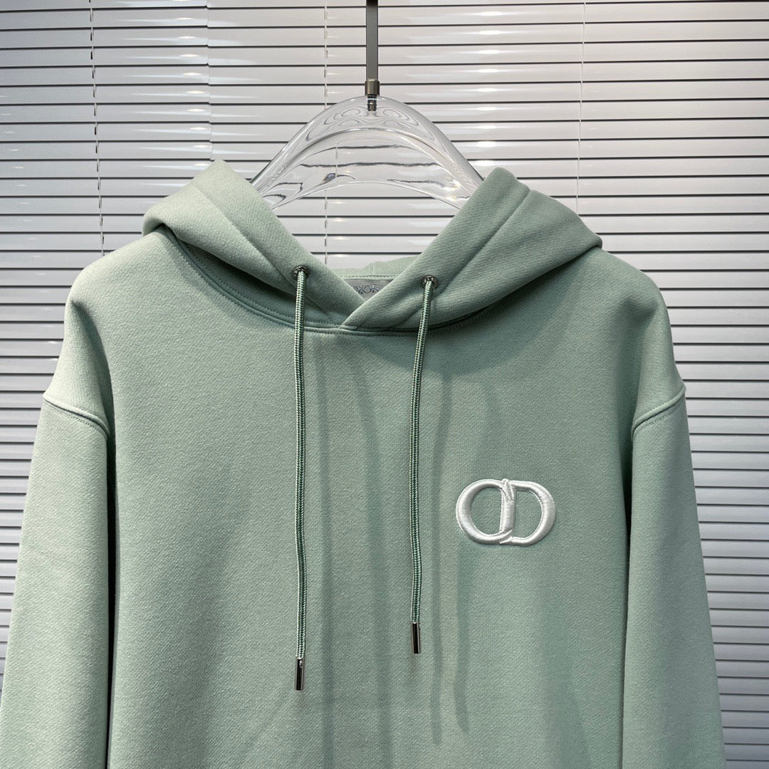 Navy Cotton Plain Pullover - Men's