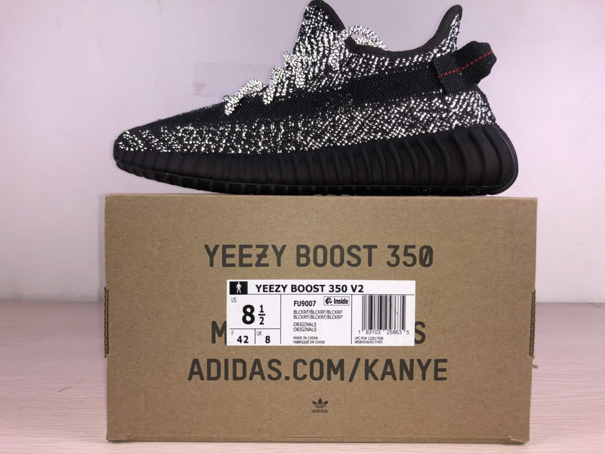 Yeezy Boost 350 V2 Zebra Black Sneakers