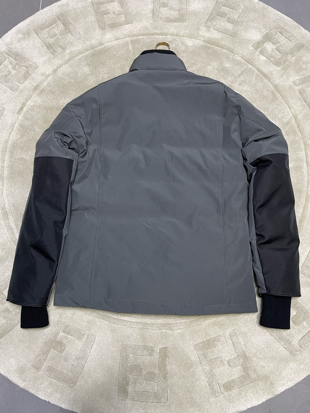 Black Nylon Down Parka - Men's