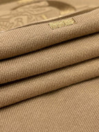 Navy Cotton Tonal Emblem Crewneck - Men's