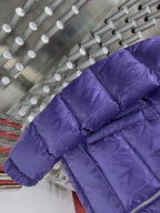 Purple Puffer Jacket - Men's