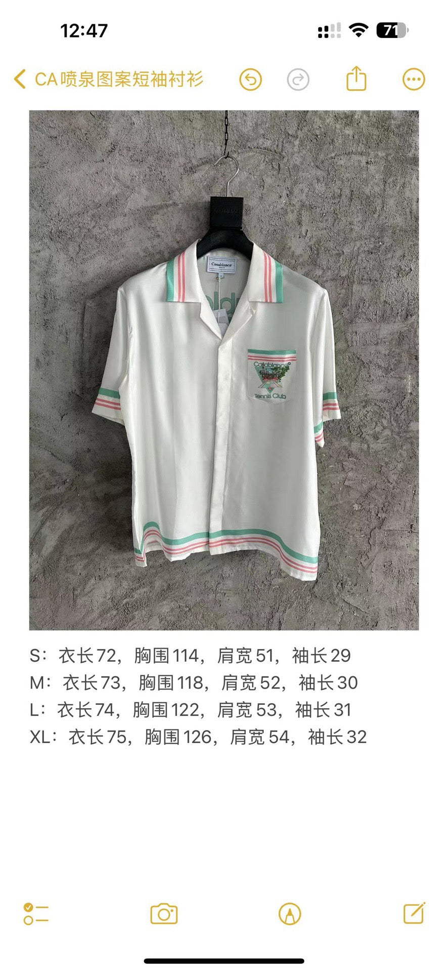 Pastel Trim Silk Shirt - Men's