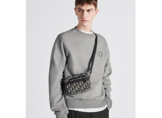 Black and Grey Crossbody Bag