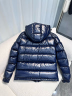 Blue Puffer Jacket - Men's