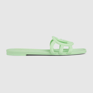 Interlocking rubber G sandal