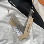 Grey Cotton Text Logo Short-Sleeve - Men's