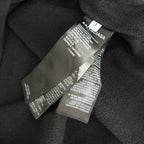 Black Cotton Logo Pullover - Men's