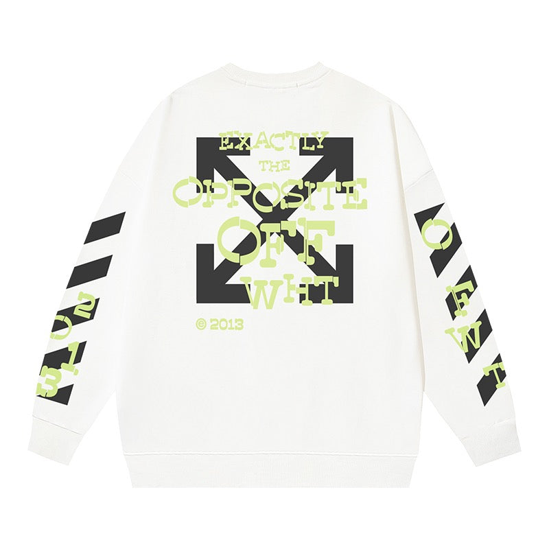 Green Graffiti Arrows Sweatshirt - Men's