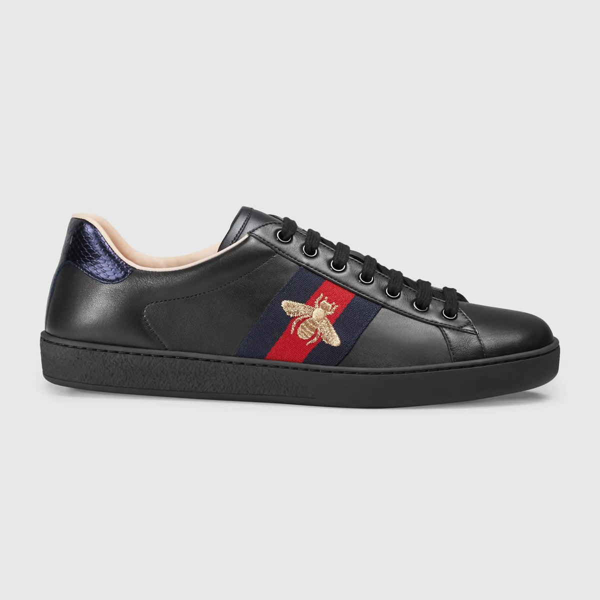 Ace Embroidered Sneaker – the Ace low-top sneaker in leather features the House's gold embroidered bee set – LUX VERSE Luxury Designer Fashion Outlet