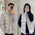 Blue Nylon Quilted Gilet - Men's