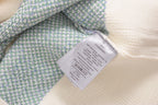 Blue Jacquard Monogram Cardigan - Men's