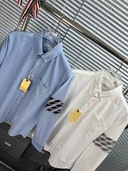 Light Blue Knit - Men's
