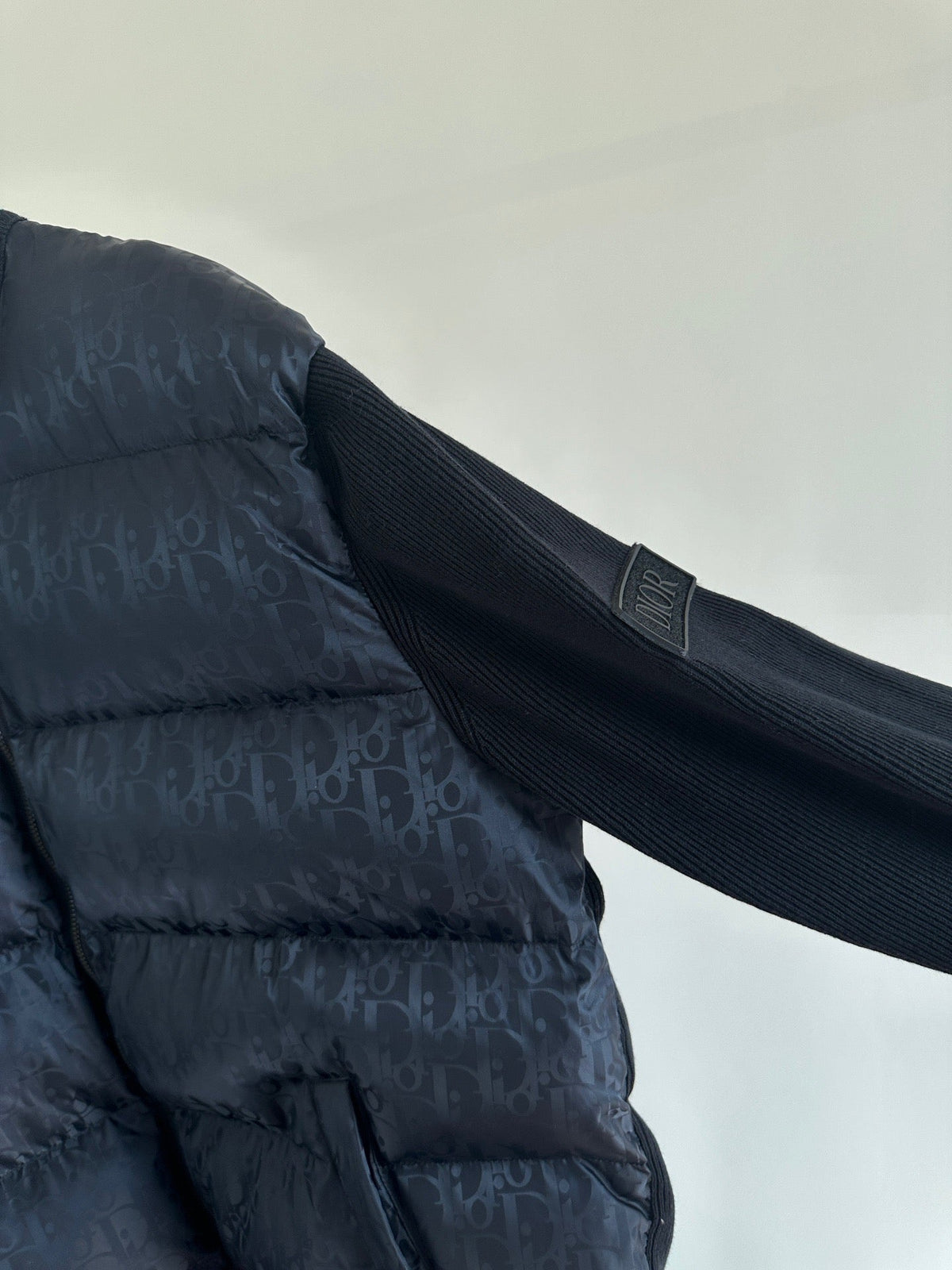 Blue Puffer Jacket - Men's