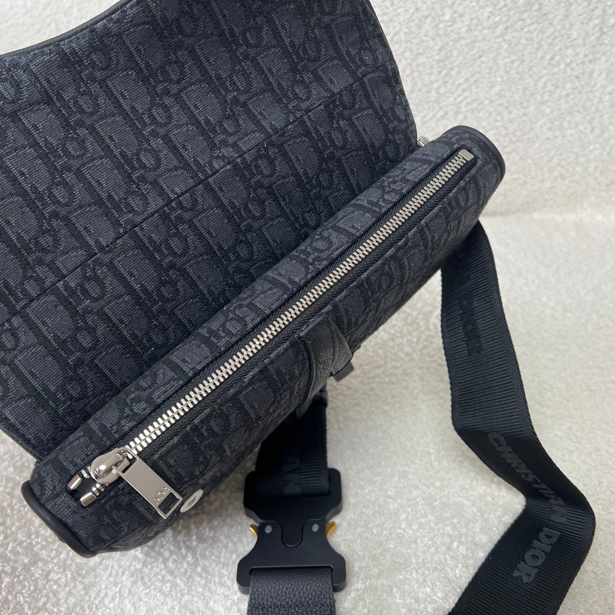 Black and Grey Shoulder Bag