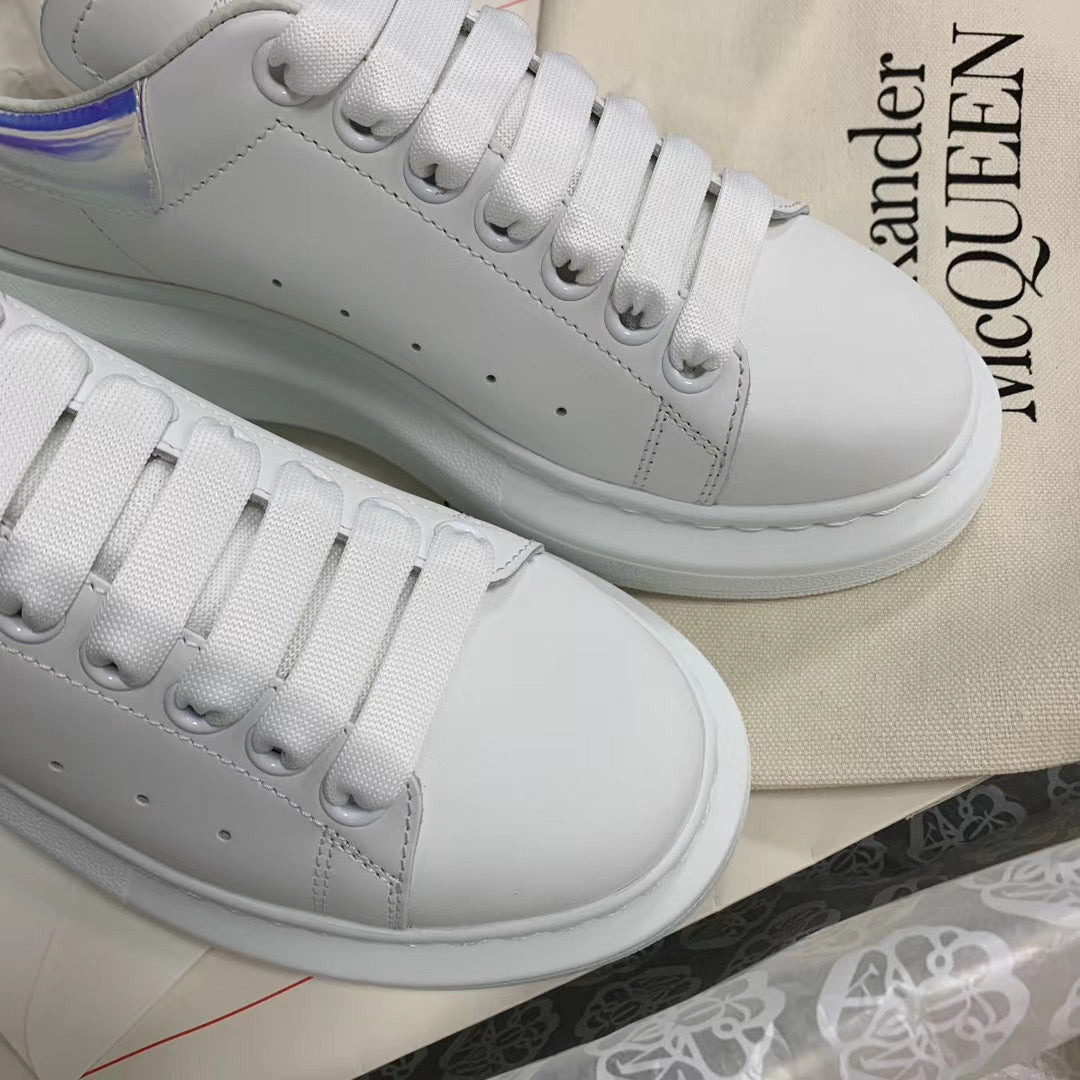 Oversized Iridescent Tab Sneakers
