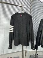 4-Bar Cardigan Navy - Men's