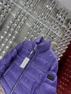 Purple Puffer Jacket - Men's