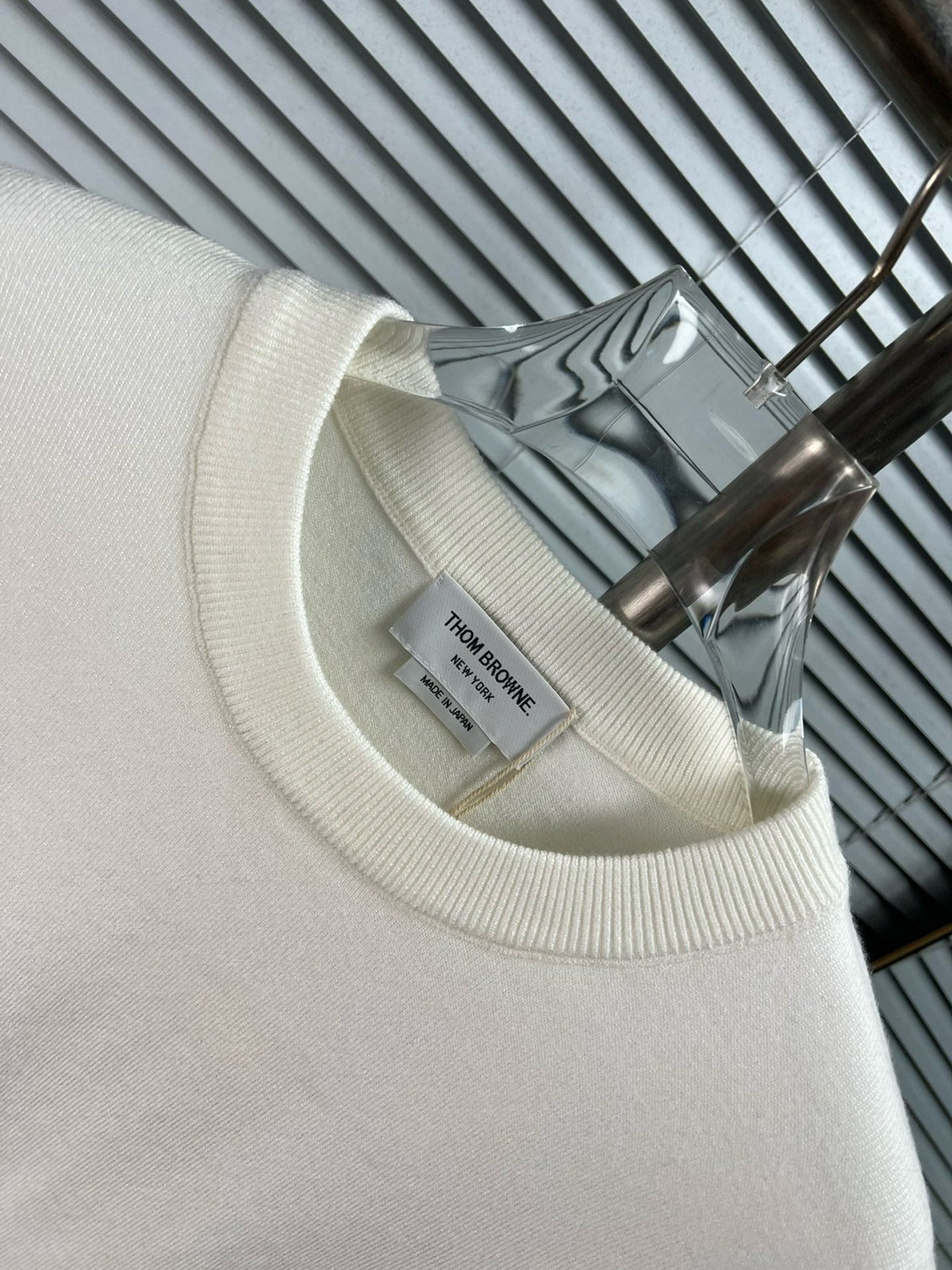 RWB Crewneck Cream Sweater - Men's