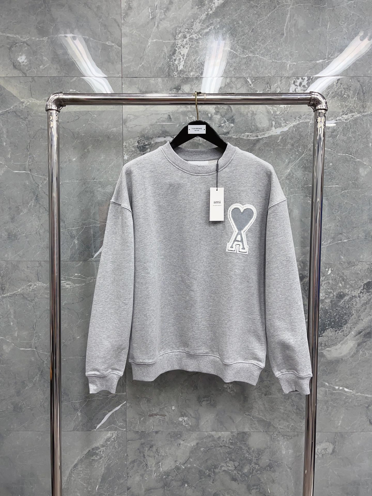 Black and White Sweatshirt - Men's
