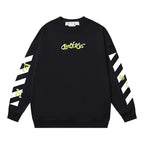 Green Graffiti Arrows Sweatshirt - Men's