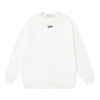 OFF Text Logo Sweatshirt - Men's