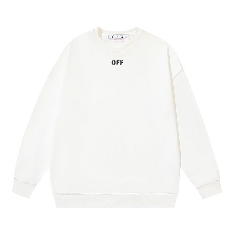 OFF Text Logo Sweatshirt - Men's