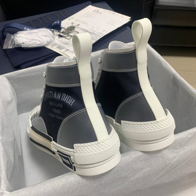 B23 High-Top Grey Sneakers