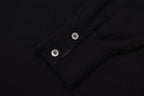Grey Wool Four-Bar Crewneck - Men's