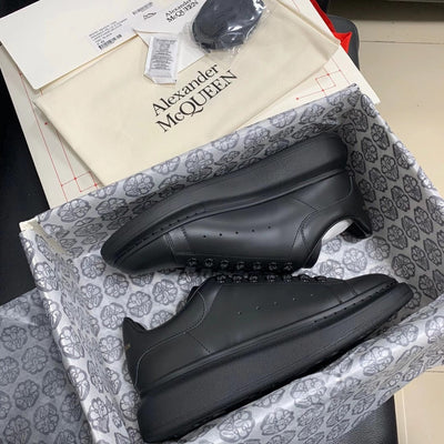 Oversized All Black Sneakers