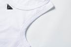 Black and White Tank Top - Men's
