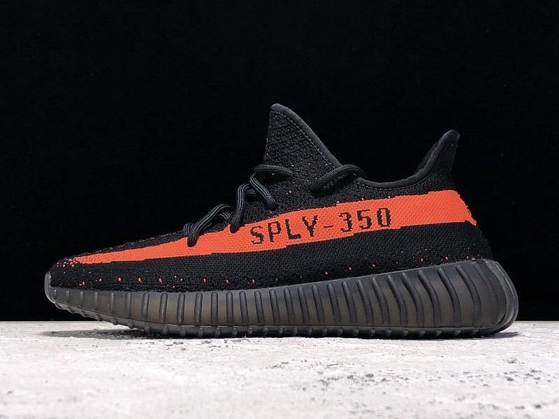 Yeezy Boost 350 V2 Core Black Red Sneakers