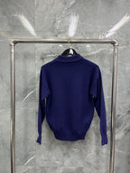 Cream Knit Heart Logo Long-Sleeve - Men's