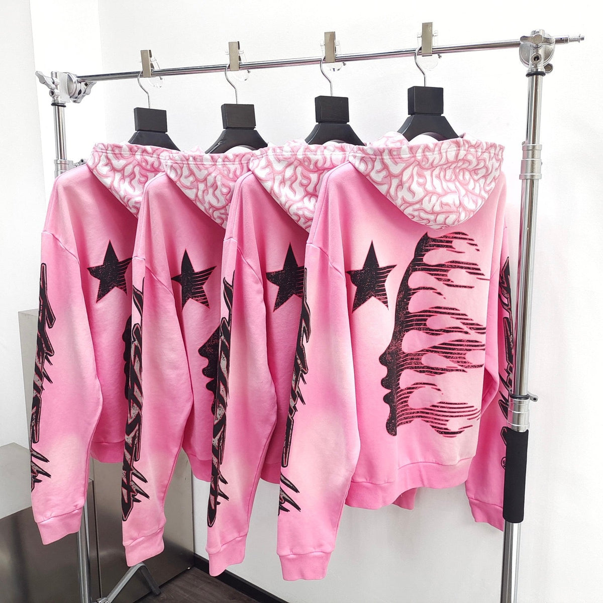 Pink Hoodie - Men's
