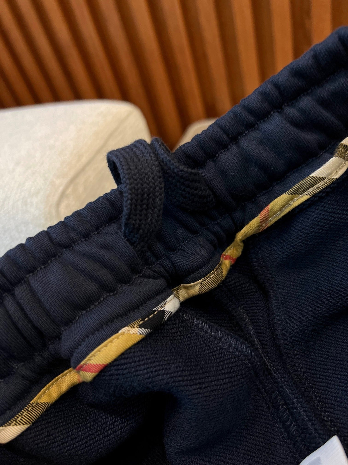 Black Cotton Cuffed Joggers - Men's