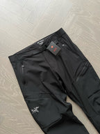 Black Nylon Technical Cargo - Men's