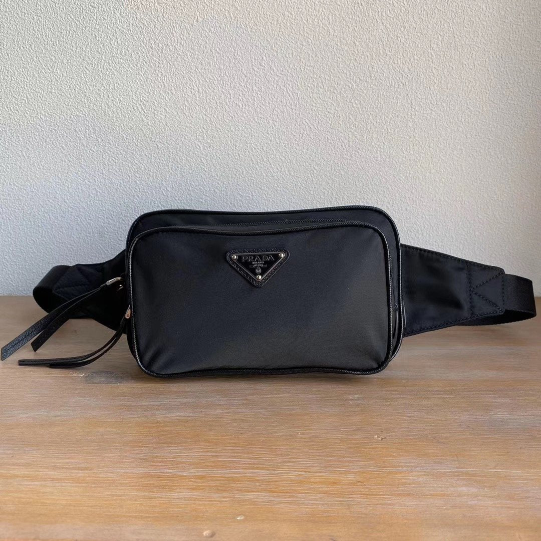 placa met lica Belt Bag