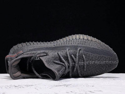 Yeezy 350 V2 Reflective Black Sneakers